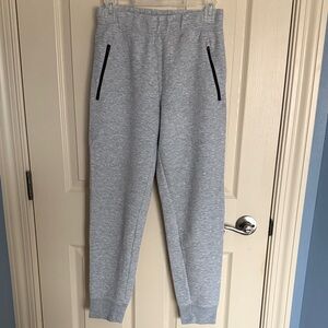 Uniqlo Light Gray Joggers with Black Details